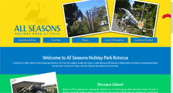 Desktop Screenshot of allseasonsrotorua.co.nz